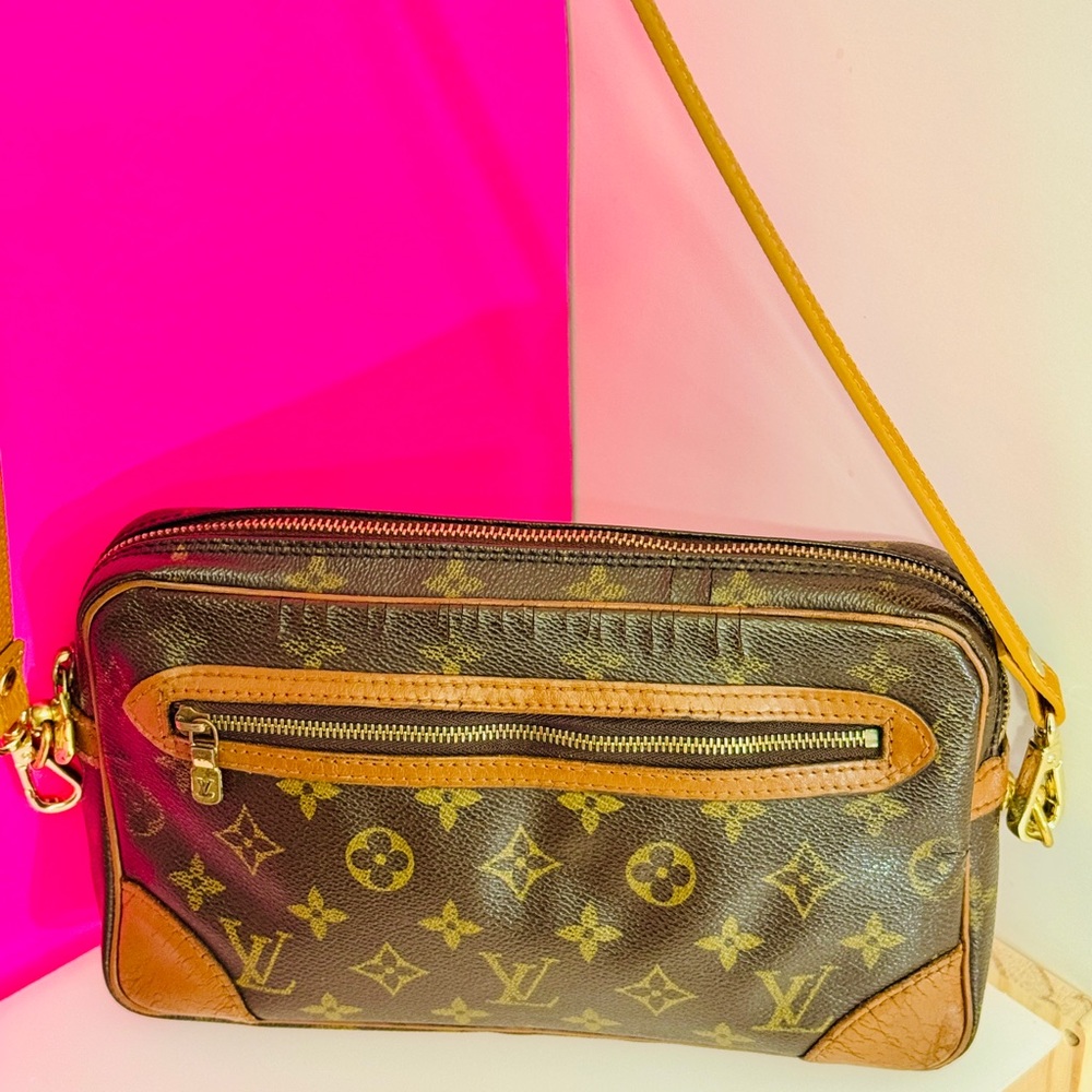 Louis Vuitton Brown Monogram Crossbody Bag